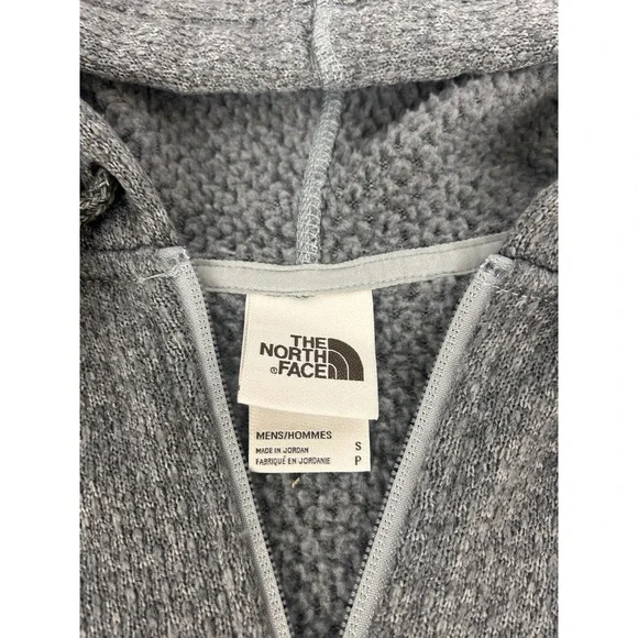 The North Face mens full zip thermal/fleece hooded medium weight jacket size S - Picture 4 of 8